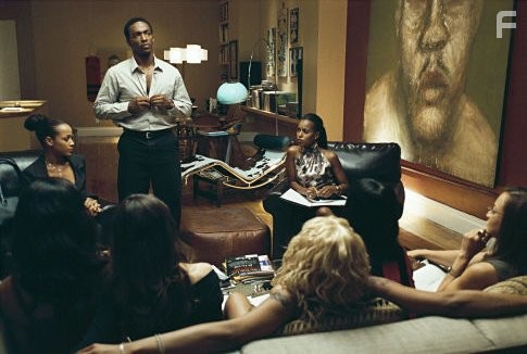 Kerry Washington, Anthony Mackie, and Dania Ramirez in Она ненавидит меня (2004)