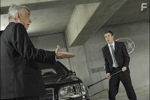 Philip Baker Hall and Bret Harrison in Везунчик Сэм (2006)