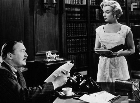 "As Young As You Feel" M. Monroe & Albert Dekker  1951 20th