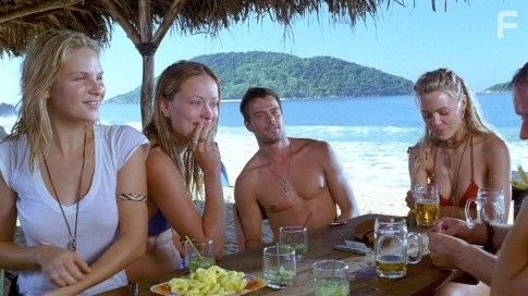 Josh Duhamel, Melissa George, and Olivia Wilde in Туристас (2006)