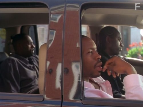 Idris Elba, Wood Harris, and Anwan Glover in Прослушка (2002)