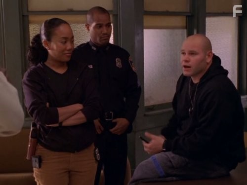 Seth Gilliam, Domenick Lombardozzi, and Sonja Sohn in Прослушка (2002)