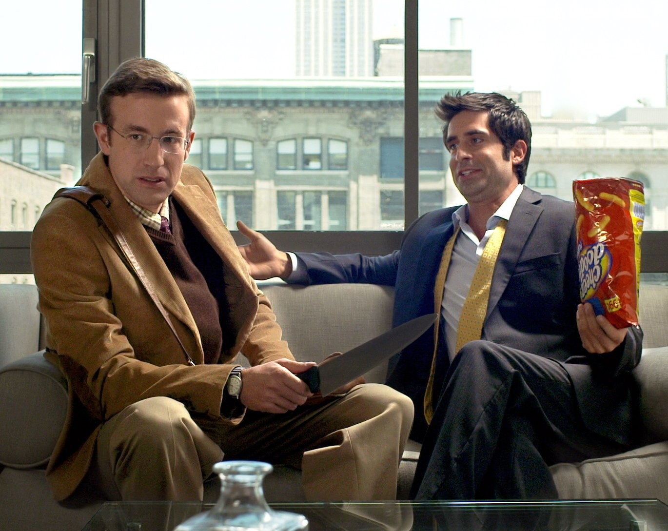 Bert meets Arnie.  Matt Oberg & Stephen Schneider