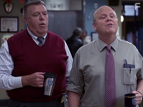 Dirk Blocker and Joel McKinnon Miller in Бруклин 9-9 (2013)