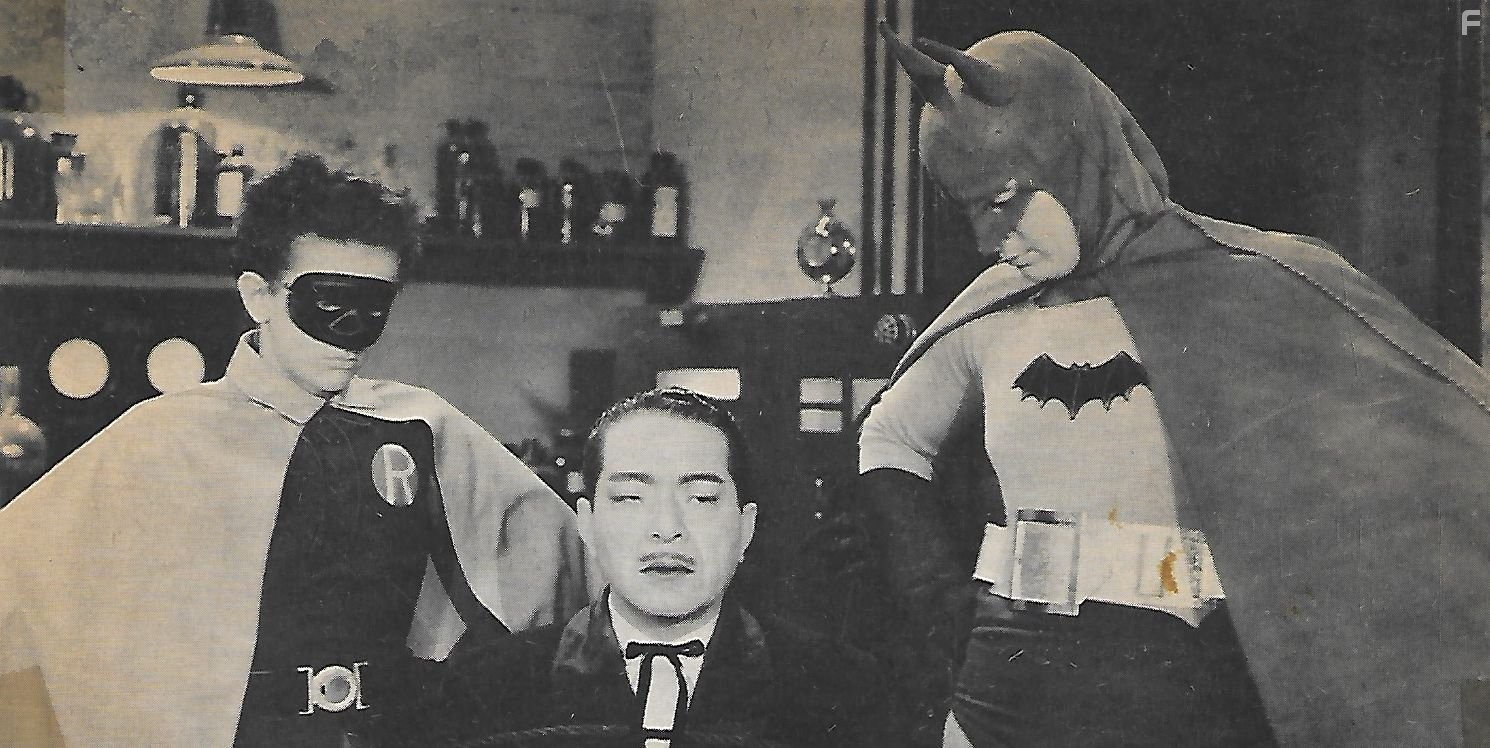 Douglas Croft, J. Carrol Naish, and Lewis Wilson in Batman (1943)