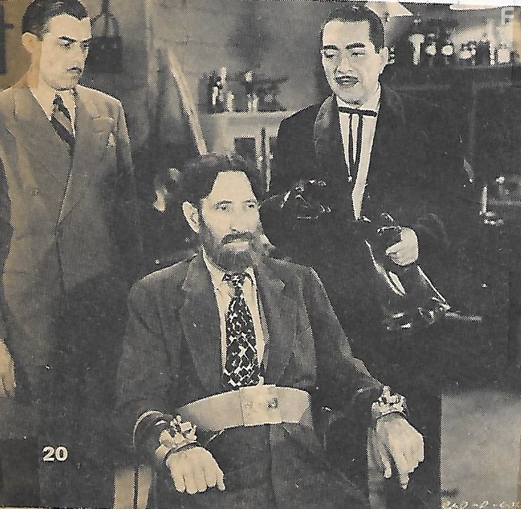 George J. Lewis, Charles Middleton, and J. Carrol Naish in Batman (1943)