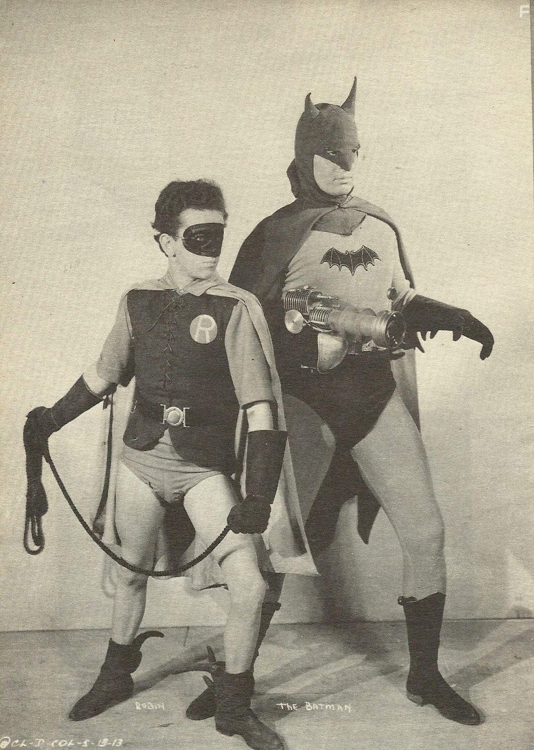 Douglas Croft and Lewis Wilson in Batman (1943)
