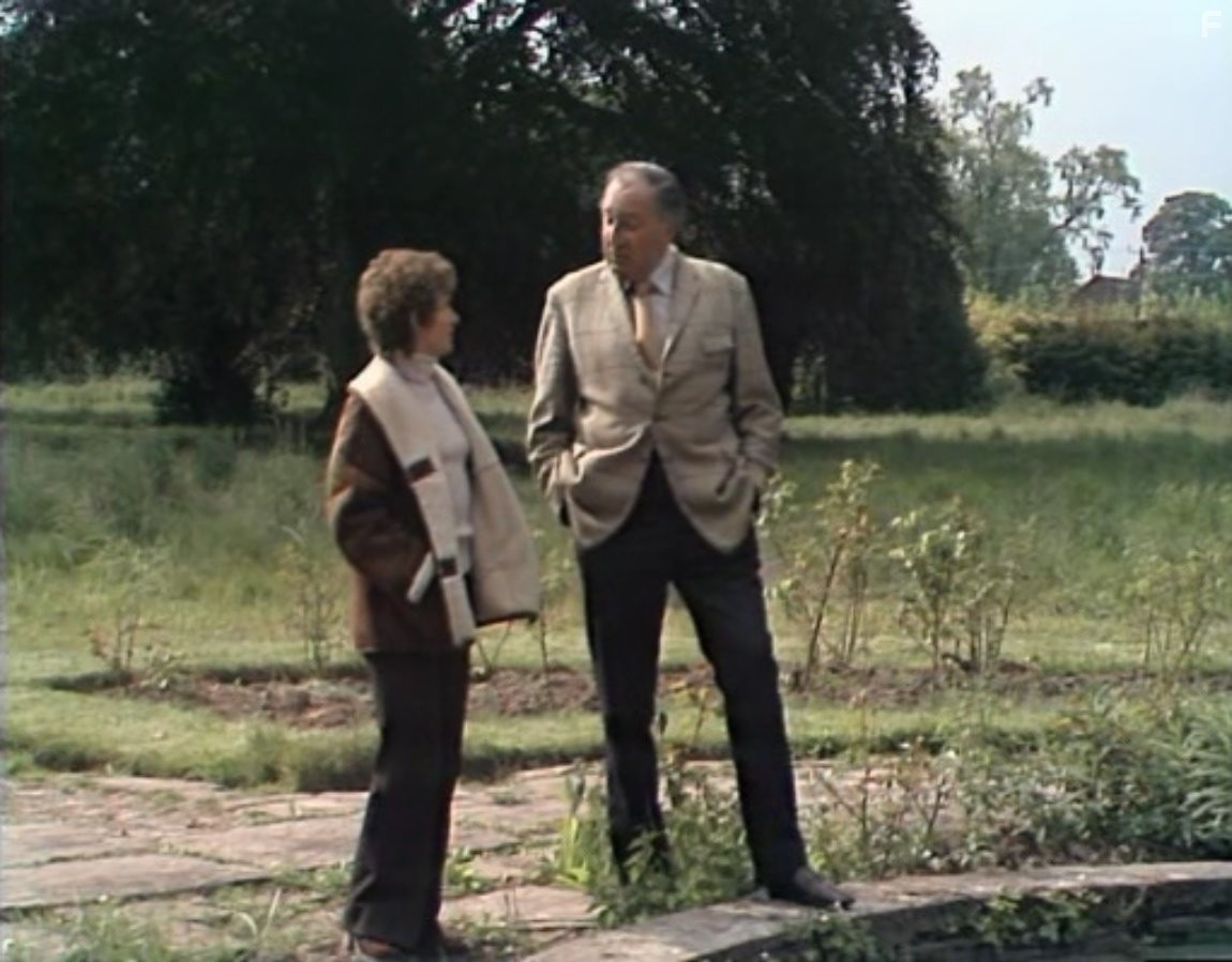 Michael Gover and Eileen Helsby in Survivors (1975)