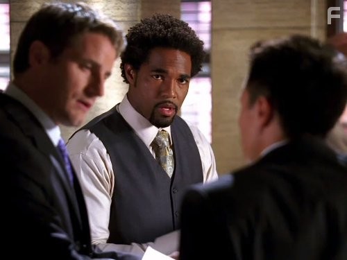 Jason George and Matt Letscher in Элай Стоун (2008)