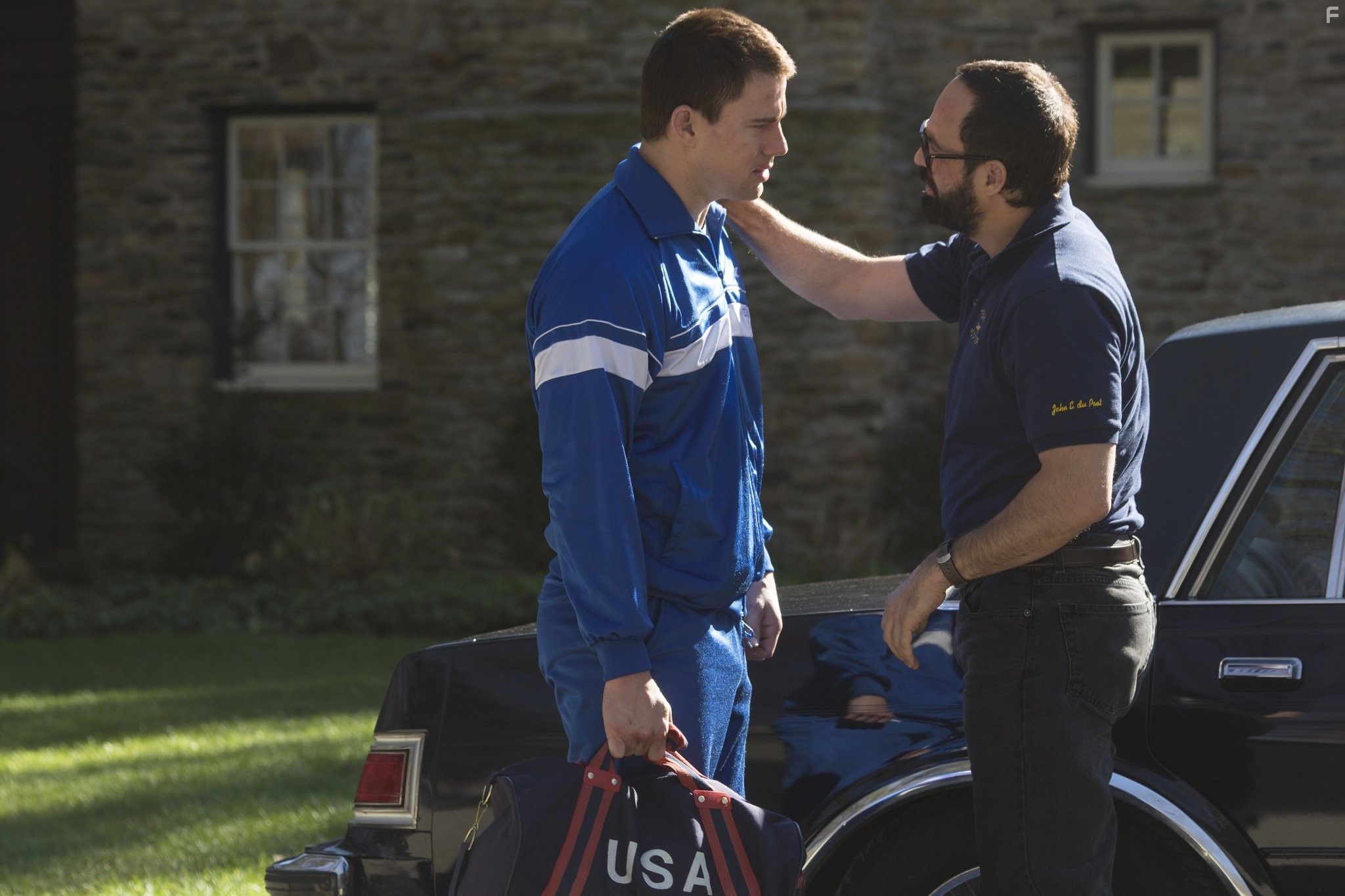 Mark Ruffalo and Channing Tatum in Охотник на лис (2014)