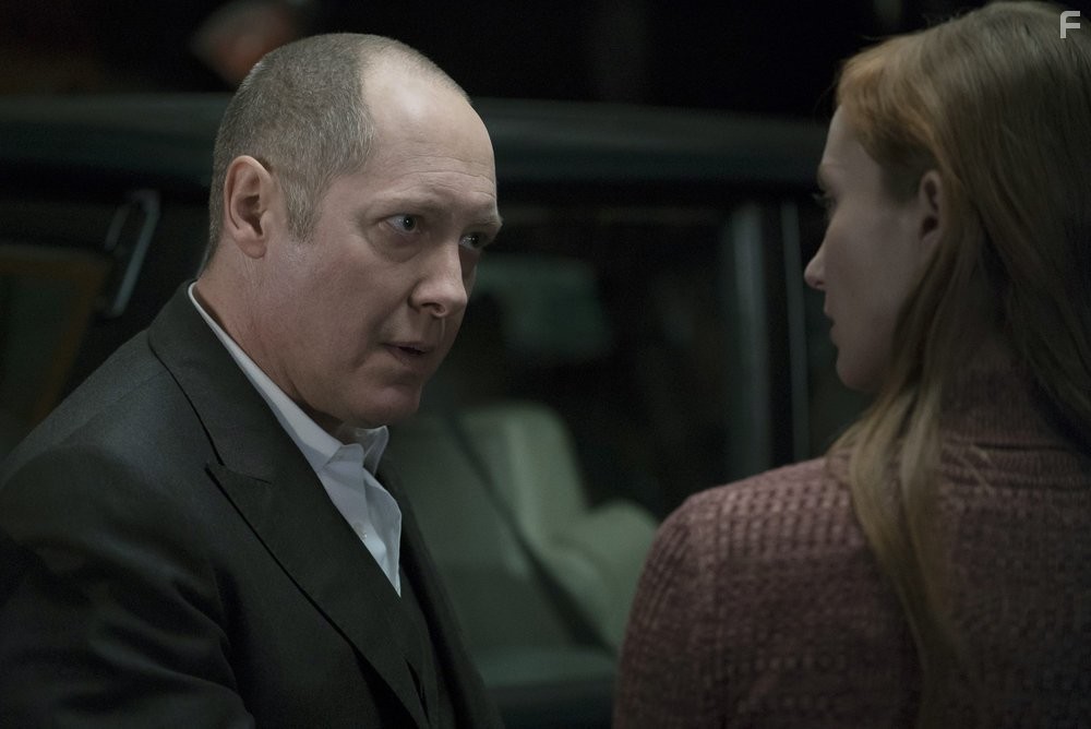 James Spader and Lotte Verbeek in Черный Список (2013)