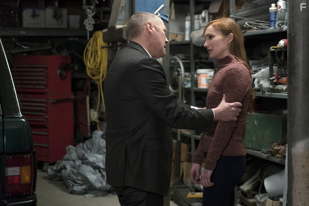 James Spader and Lotte Verbeek in Черный Список (2013)