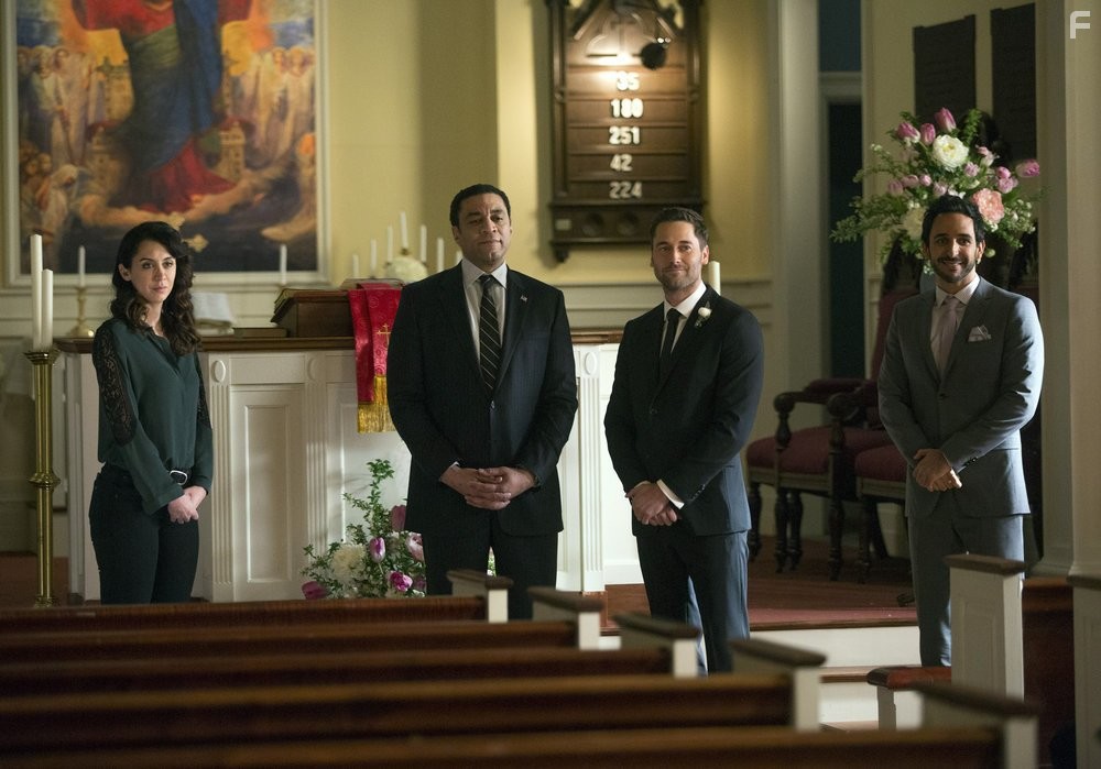 Harry Lennix, Amir Arison, Mozhan Marn?, and Ryan Eggold in Черный Список (2013)