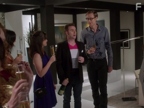 Stephen Merchant and Christine Woods in Давай знакомиться (2013)