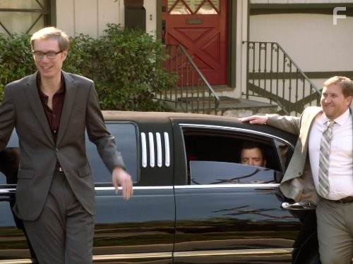 Stephen Merchant and Nate Torrence in Давай знакомиться (2013)
