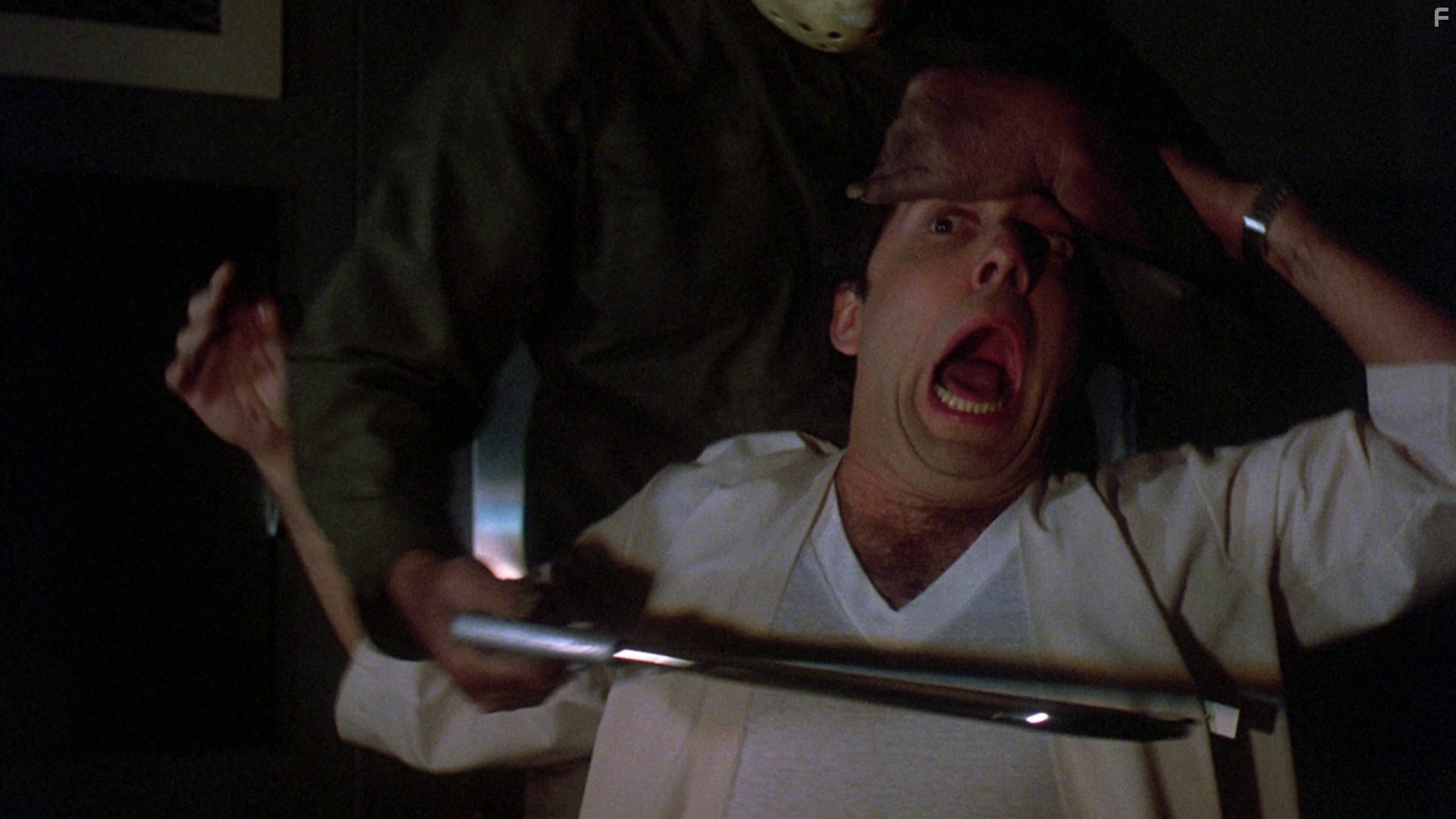 Bruce Mahler and Ted White in Пятница 13 - Часть 4: Последняя глава (1984)