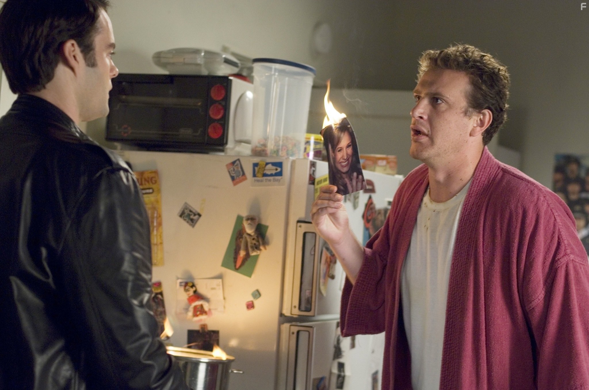 Bill Hader and Jason Segel in В пролёте (2008)