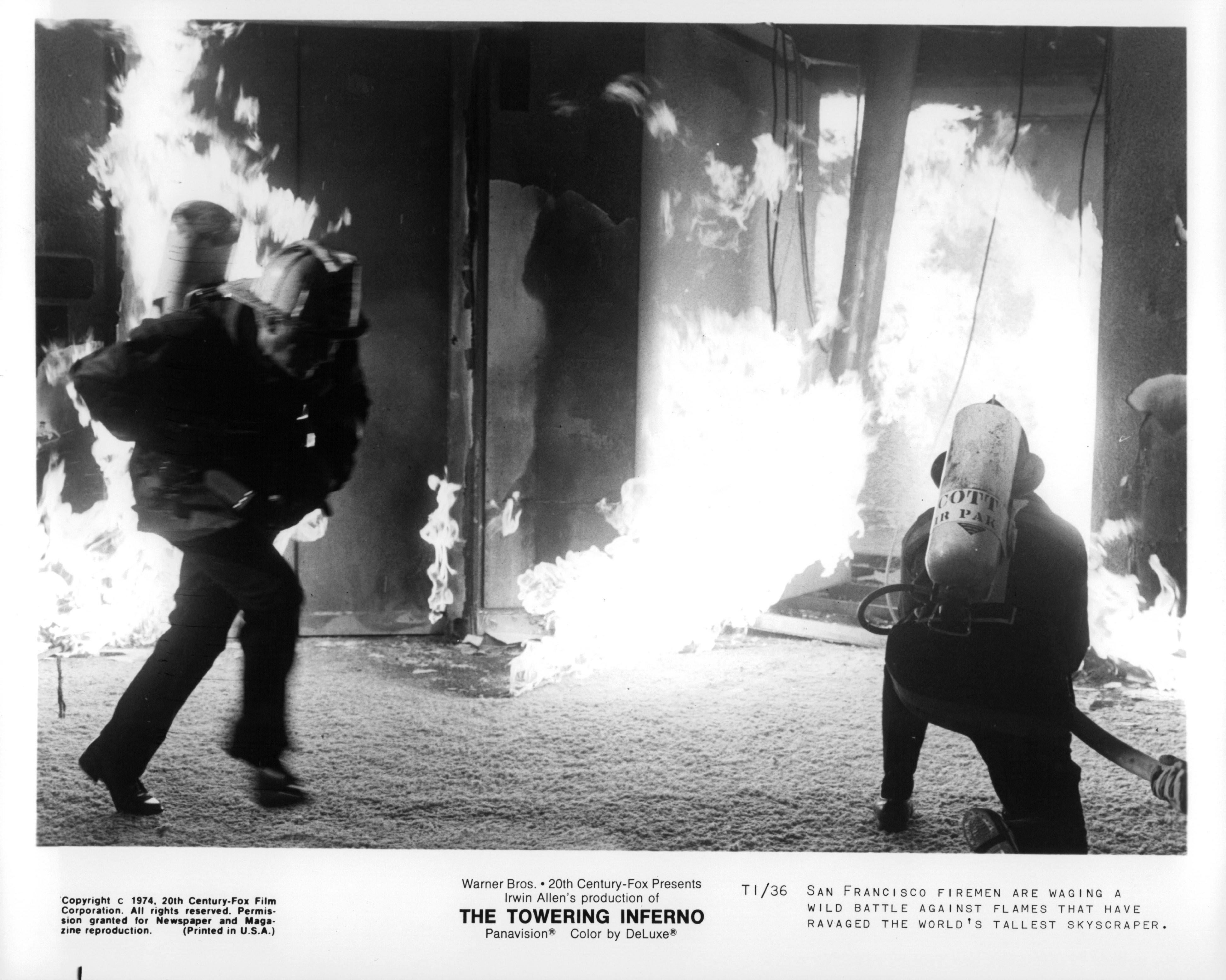 Yздымaющийся ад (1974)