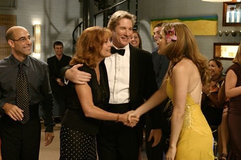 Richard Gere, Jennifer Lopez, Susan Sarandon, and Stanley Tucci in Давайте потанцуем (2004)