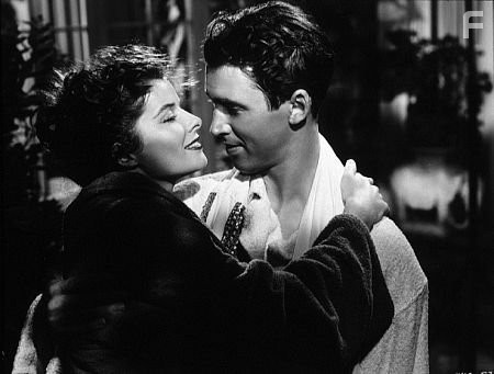 722-1005 Katharine Hepburn and James Stewart in "The Philadelphia Story" 1940 MGM MPTV