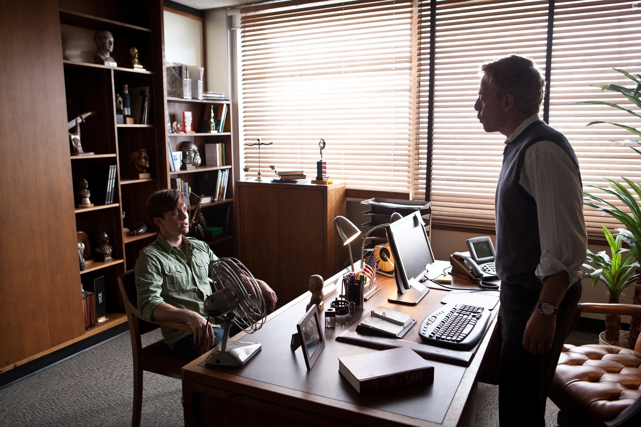 Greg Germann and Jackson Rathbone in Aim High (2011)