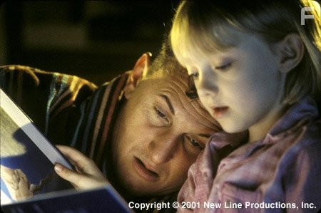 Sean Penn and Dakota Fanning in Я Сэм (2001)