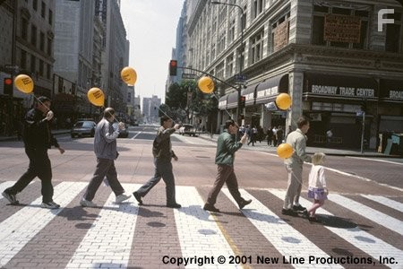Sean Penn and Dakota Fanning in Я Сэм (2001)