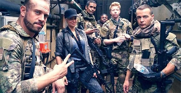 Joey Lawrence, Maryse Ouellet Mizanin, and Kyle Butenhoff in Isle of the Dead (2016)