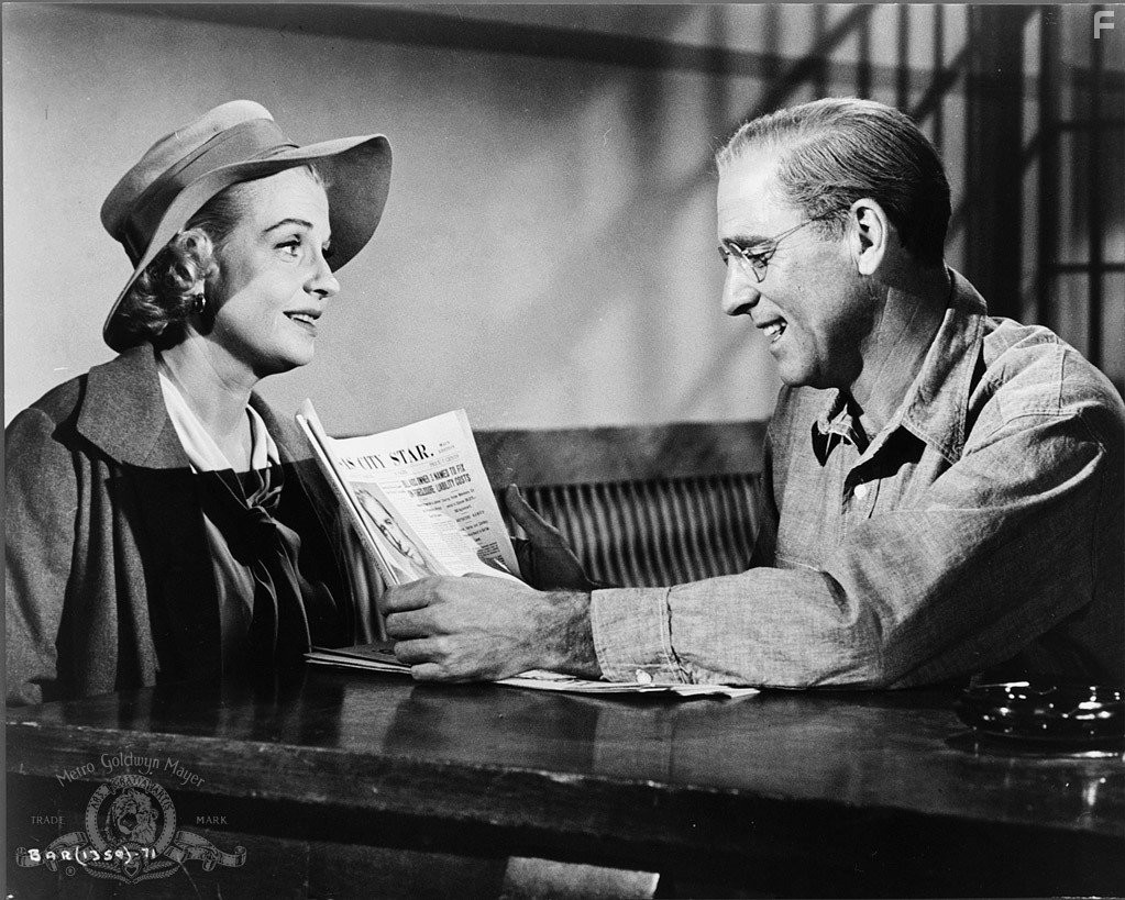 Burt Lancaster and Betty Field in Любитель птиц из Алькатраса (1962)