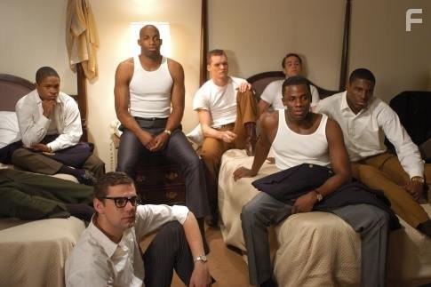 Mitch Eakins, Austin Nichols, Derek Luke, Kip Weeks, and Damaine Radcliff in Игра по чужим правилам (2006)