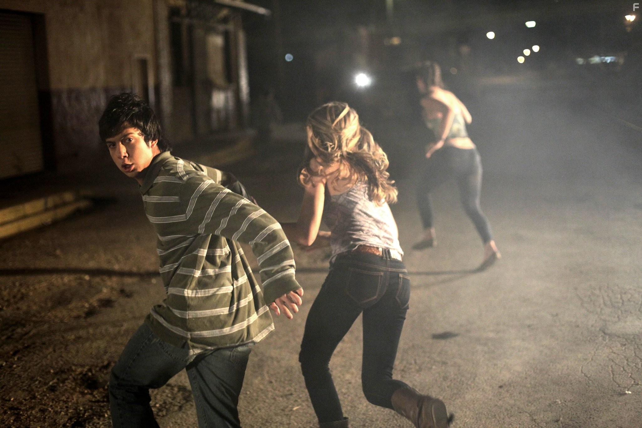 Phillip Wolf, Ali Faulkner, and Tory Taranova in Butcher Boys (2012)