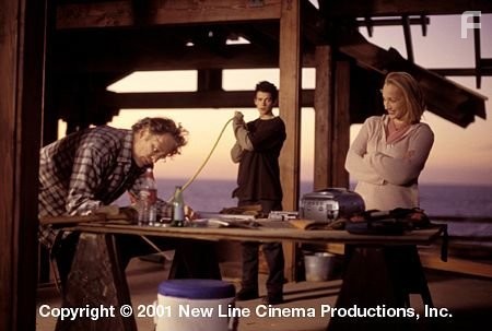 Kevin Kline, Kristin Scott Thomas, and Hayden Christensen in Жизнь как дом (2001)