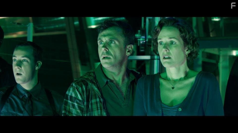 Penelope Ann Miller and David Eigenberg in Robosapien: Rebooted (2013)