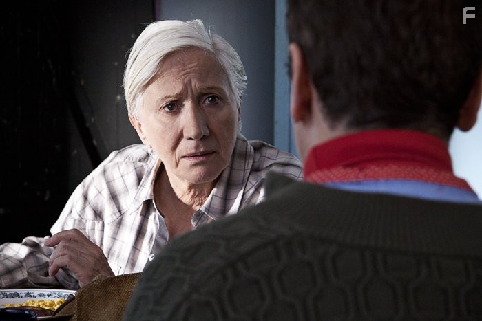 Olympia Dukakis and Marlane O'Brien in Cloudburst.