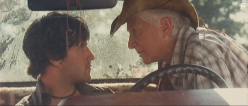 Ryan Doucette and Olympia Dukakis face off in "Cloudburst"