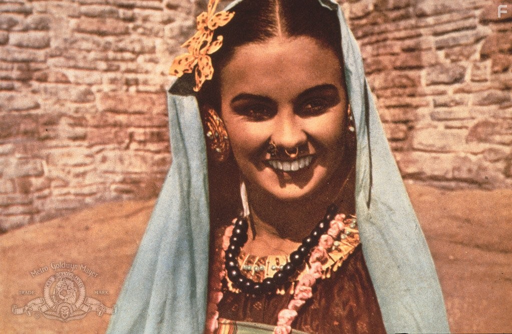 Jean Simmons in Чeрный нарцисс (1947)