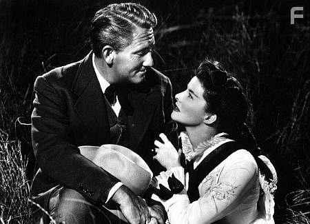 9659-1 Katharine Hepburn and Spencer Tracy in "The Sea Of Grass" 1947 © MGM MPTV