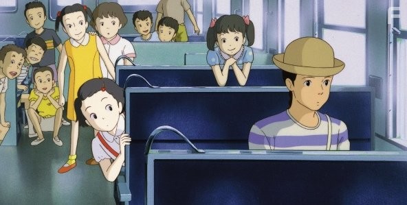 Youko Honna, Miki Imai, Alison Fernandez, and Daisy Ridley in Еще вчера (1991)