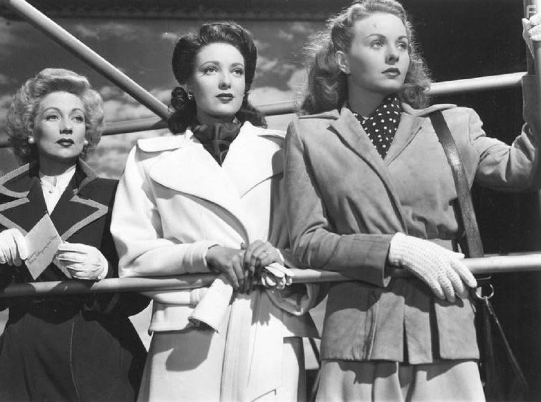 Linda Darnell, Jeanne Crain, and Ann Sothern in Письмо трем женам (1949)