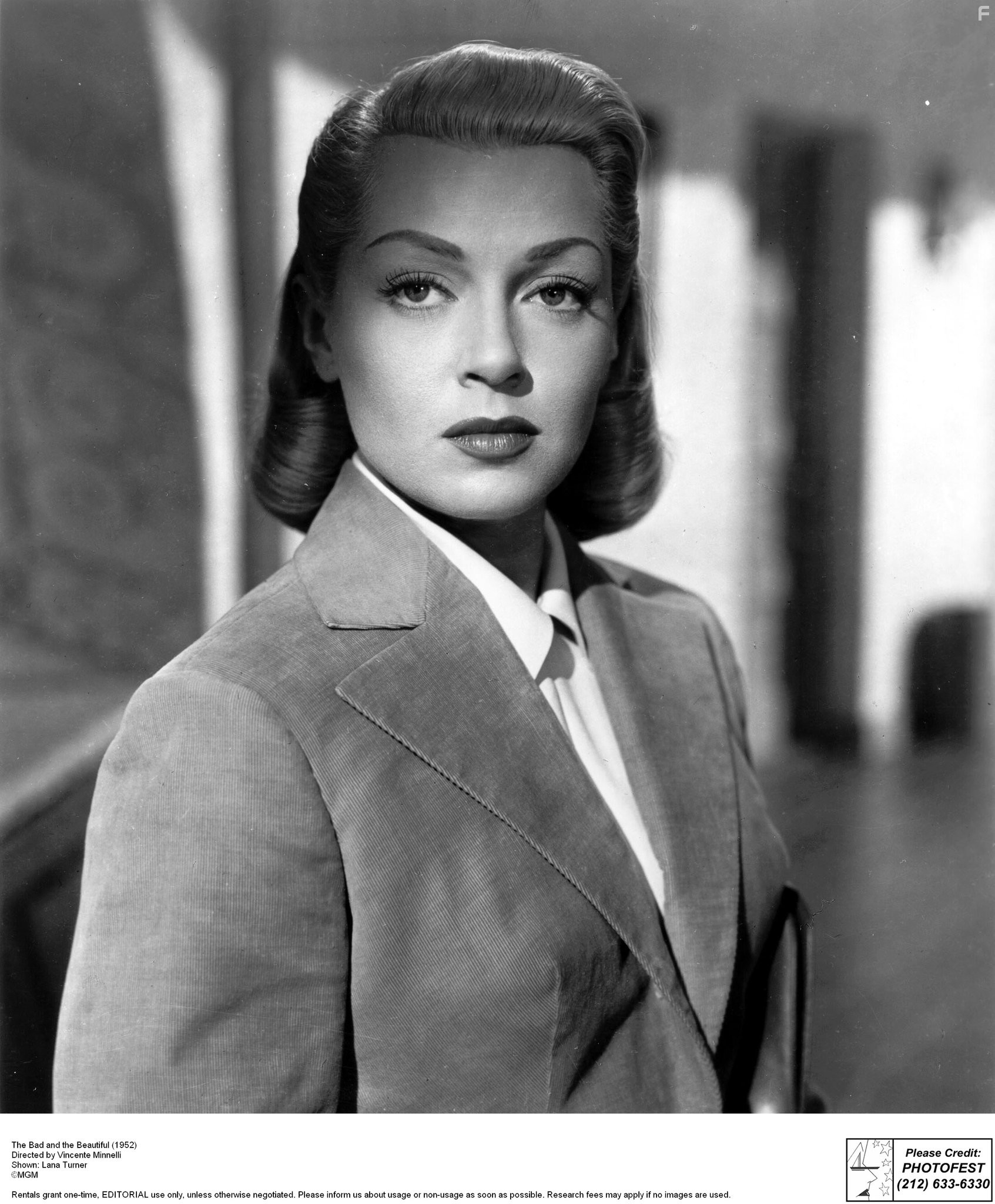 Lana Turner in Злые и красивые (1952)