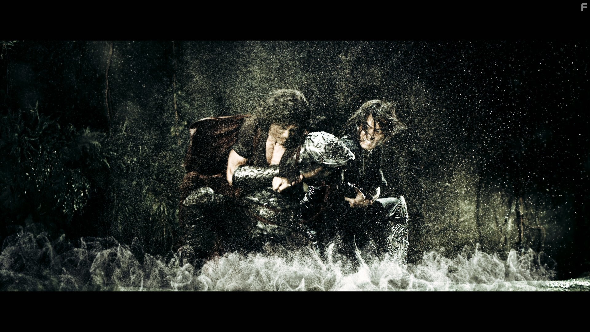 Ekin Cheng and Aaron Kwok in Fung wan II (2009)