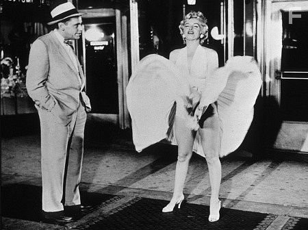 "The Seven Year Itch" Tom Ewell and Marilyn Monroe