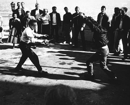 James Dean in "Rebel Without A Cause." 1955 Warner / MPTV