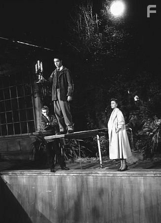 James Dean, Natalie Wood, and Sal Mineo in"Rebel Without A Cause." 1955 Warner / MPTV