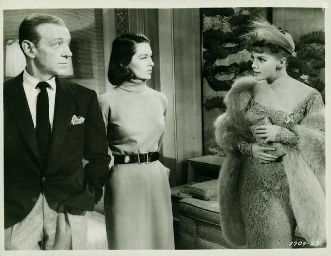 Fred Astaire, Cyd Charisse, and Janis Paige in Шелковые чулки (1957)