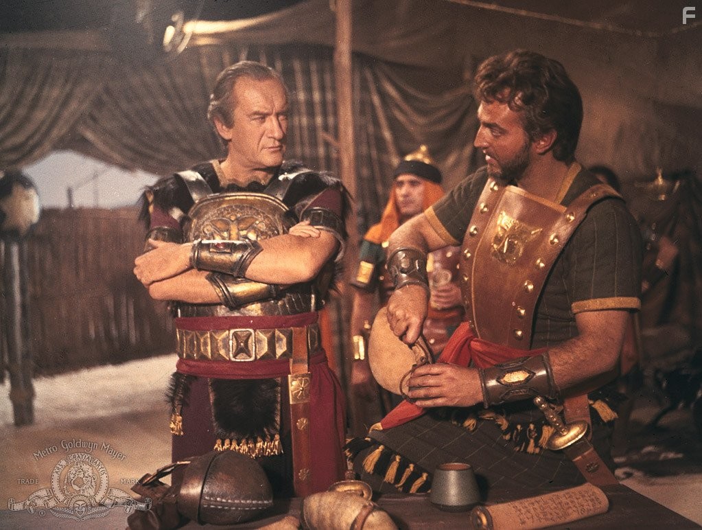 George Sanders in Соломон и Шеба (1959)