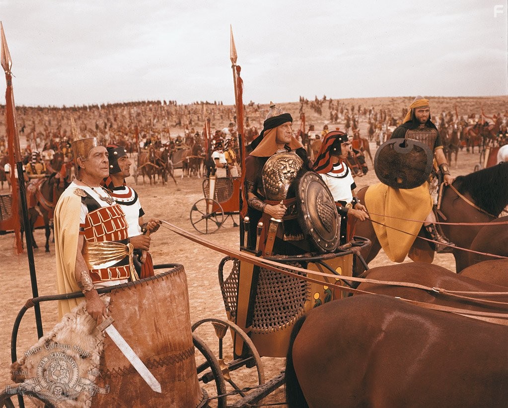 George Sanders in Соломон и Шеба (1959)