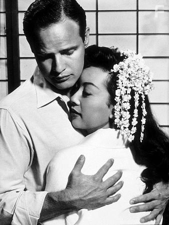 Marlon Brando and Miiko Taka in "Sayonara" 1957 Warner Bros.