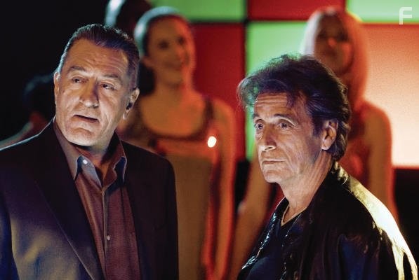 Robert De Niro and Al Pacino in Право на убийство (2008)
