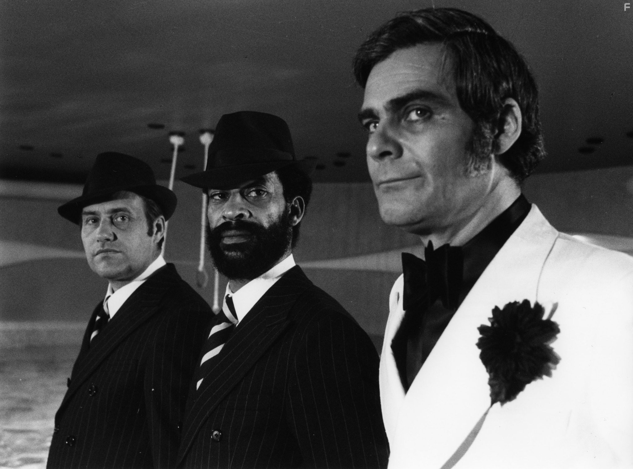 El Hedi ben Salem and Karl Heinz Vosgerau in Мир на проводе (1973)